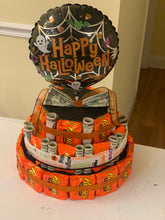 Load image into Gallery viewer, Halloween money candy cake