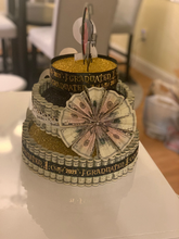 Load image into Gallery viewer, Picture grad money cake