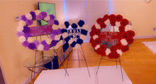 Load image into Gallery viewer, Floral cemetery wreath