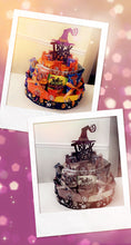 Load image into Gallery viewer, Halloween candy cake