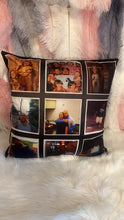 Load image into Gallery viewer, Picture collage pillow
