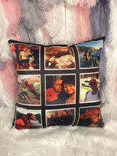 Load image into Gallery viewer, Picture collage pillow
