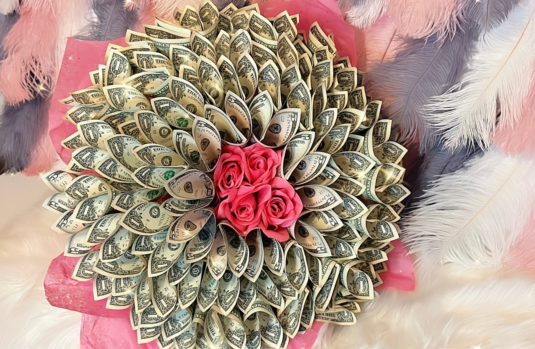 Candy vase money bouquet – CraftsByMCCreations