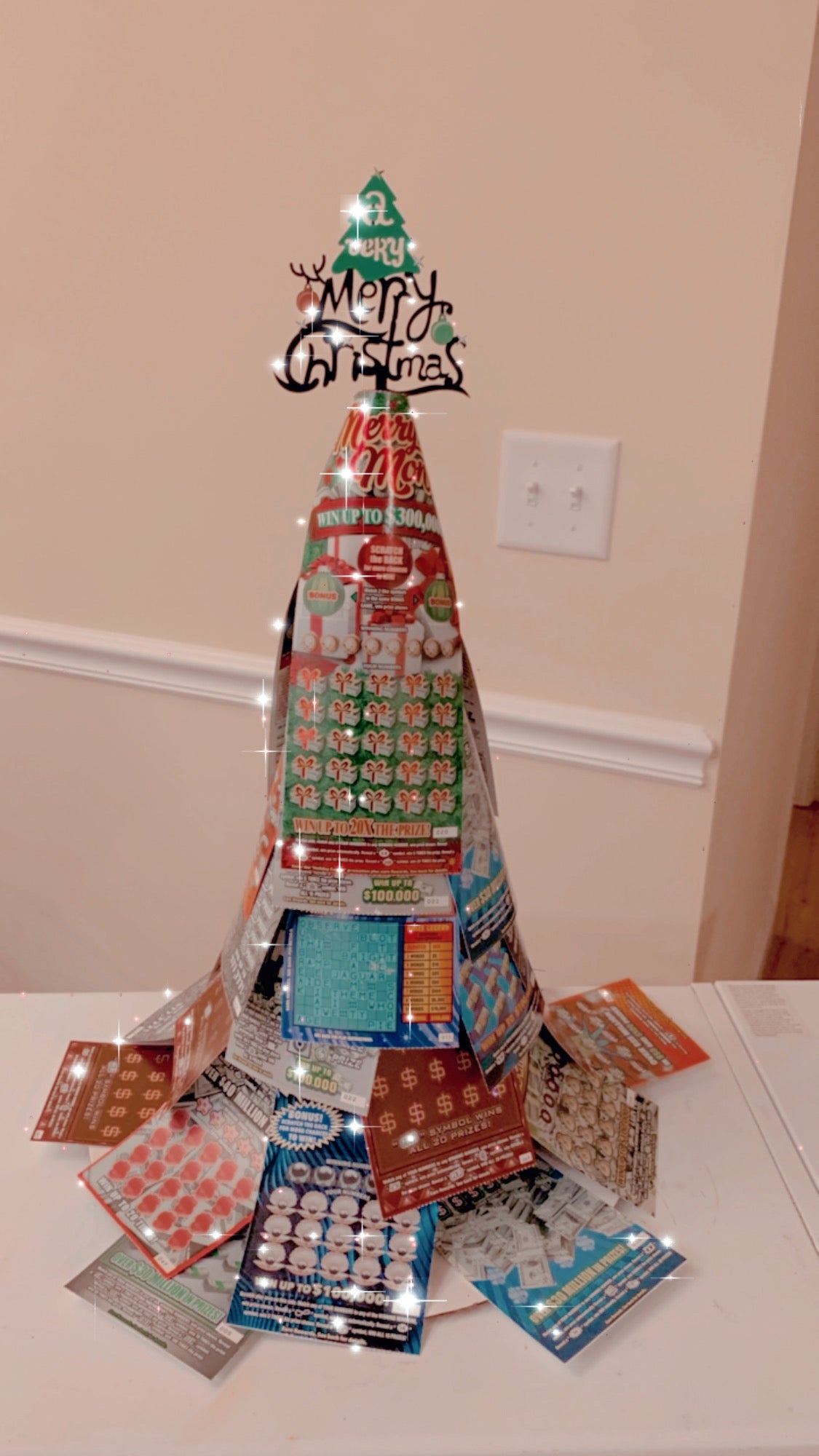 Lottery Tree Examples How To Make A Lottery Ticket Tree